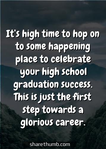 simple graduation announcement